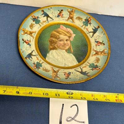 1907 Union Pacific Tea Co. Tin Plate