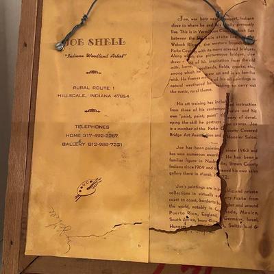 Morel mushroom Painting by Joe Shell