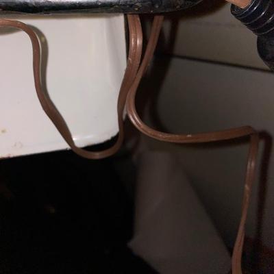 1930s vintage Art Deco notary lamp