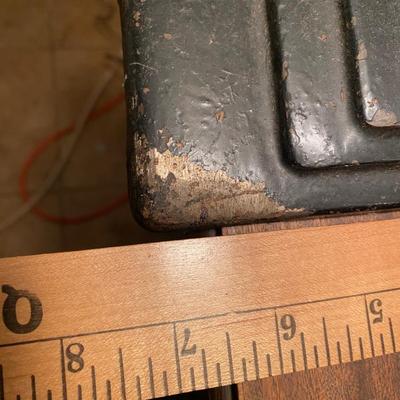 1930s vintage Art Deco notary lamp