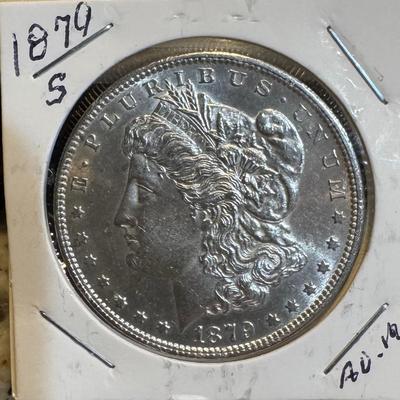 1879 S Morgan Silver Dollar