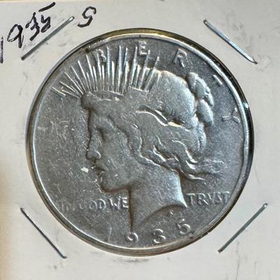 1935 S Peace Dollar