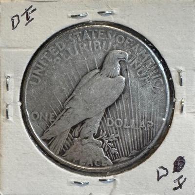 1935 Peace Dollar