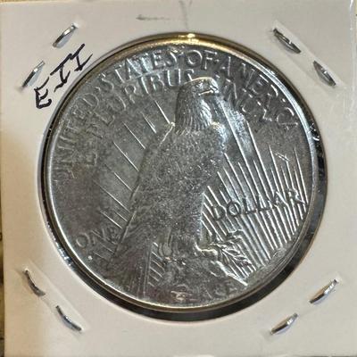1928 S Peace Dollar