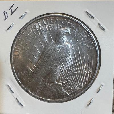 1924 Peace Dollar
