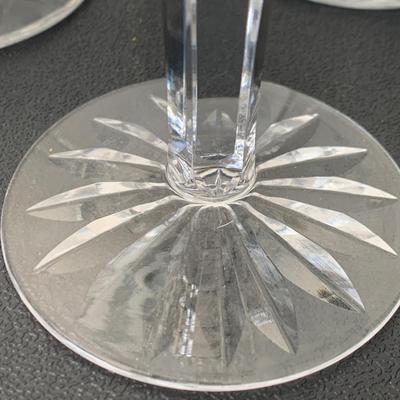 Waterford Lead Crystal 6” Sherry Champagne Glasses