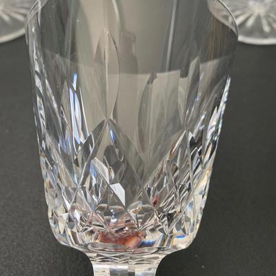 Waterford Lead Crystal 6” Sherry Champagne Glasses