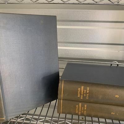 c1887 Rare 3 Volume Set Civil War Battles & Leaders