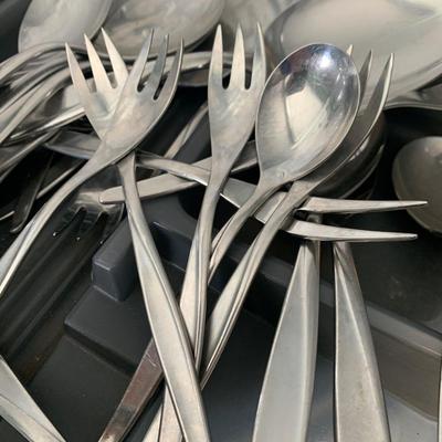 Mid Century Modern Serving Lot