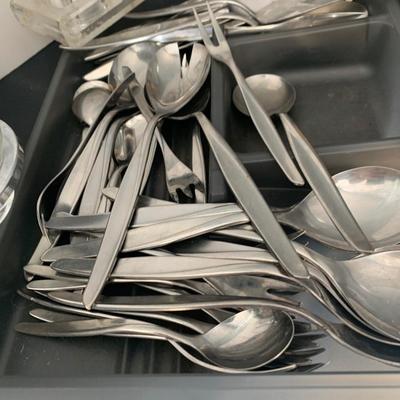 Mid Century Modern Serving Lot