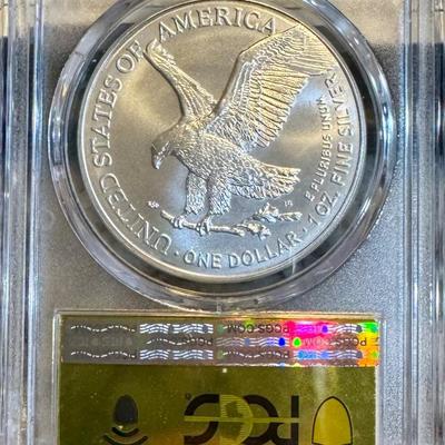 PCGS MS 70 Silver Eagle