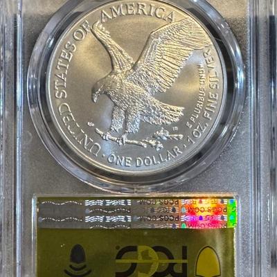 PCGS MS 70 Silver Eagle
