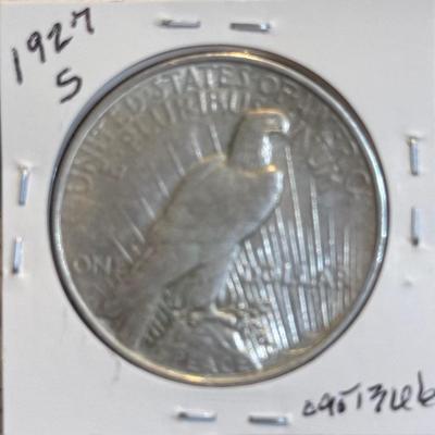 1927 S Peace Dollar