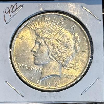 1922 Peace Dollar