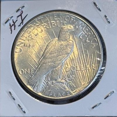 1926 Peace Dollar