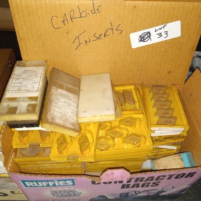 Carbide inserts