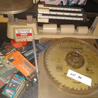 Scale, bits, blade