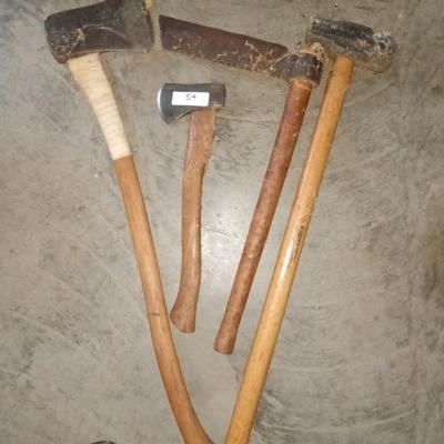 Axes etc