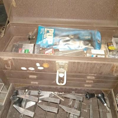 Kennedy tool box and contents