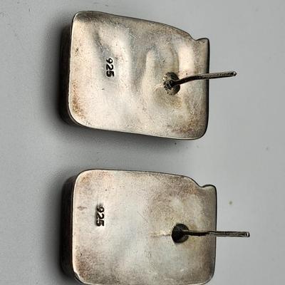 Modernist Israeli Made Earrings