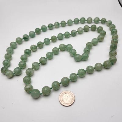 Jadeite Bead Necklace