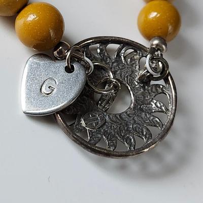 Ocean Jasper Druzy necklace