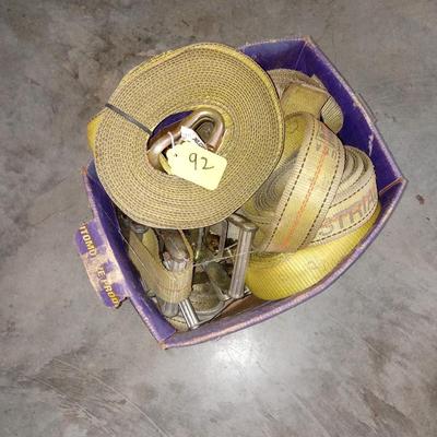 Tie down ratchett straps