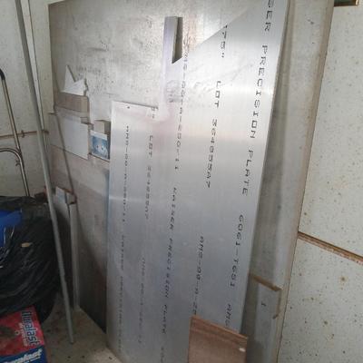 Large piece is 1 1/4 thick 60inx60