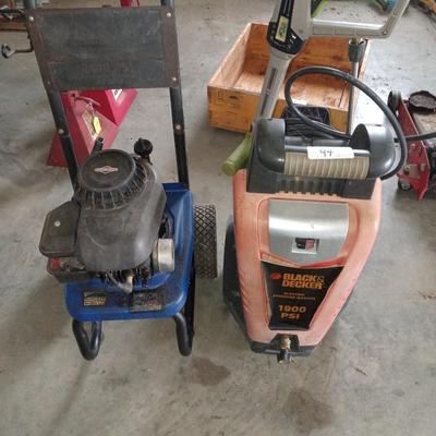 Pressure washers