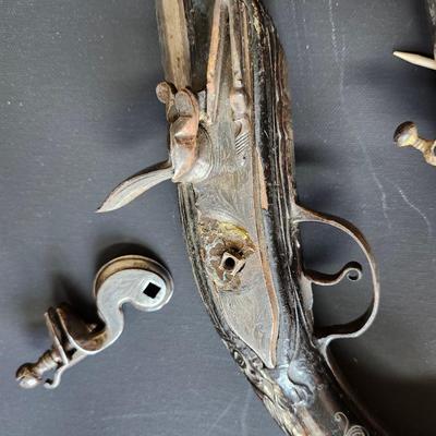 Dagger and Flintlock Decorative Wall Pieces