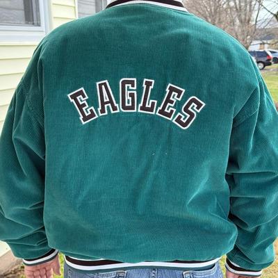 Spotlight Philadelphia Eagles Jacket- Men's size XXL. Corduroy.