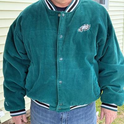 Spotlight Philadelphia Eagles Jacket- Men's size XXL. Corduroy.