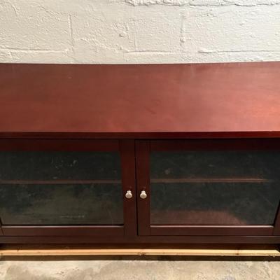 Wood TV Stand (basement)