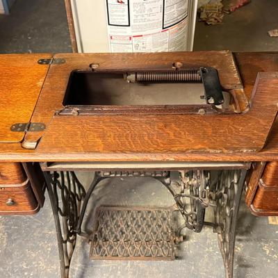 Antique Singer Sewing Table- table only (basement)