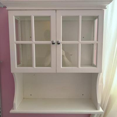 White Wall Hanging Cabinet
