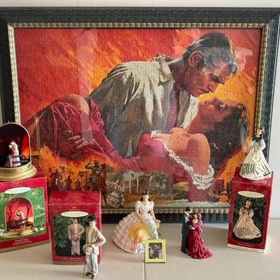 "Gone With the Wind" Hallmark Keepsake Ornaments Lot