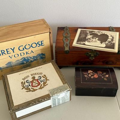 Wooden Box Lot