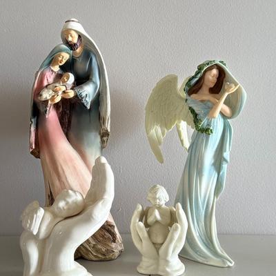 Religious Figurine Lot