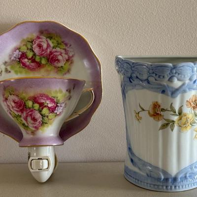 Tea Cup/Saucer Night Light Lot