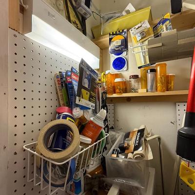 Household Tools- Full Contents of Closet
