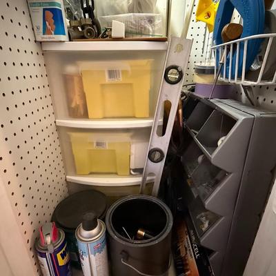 Household Tools- Full Contents of Closet