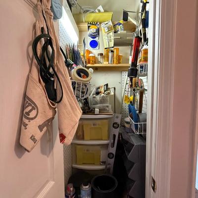 Household Tools- Full Contents of Closet