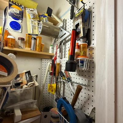 Household Tools- Full Contents of Closet