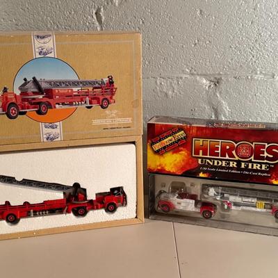 Corgi Die-Cast Fire Trucks
