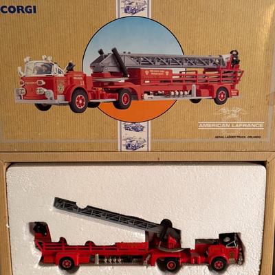 Corgi Die-Cast Fire Trucks