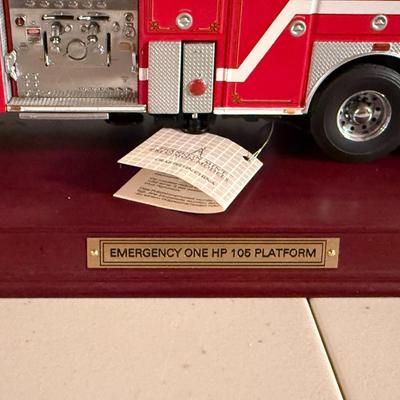 Franklin Mint- Emergency One HP 105 Platform