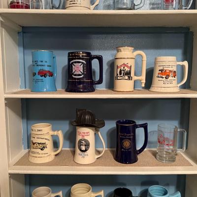 Firefighter Themed Stein Collection