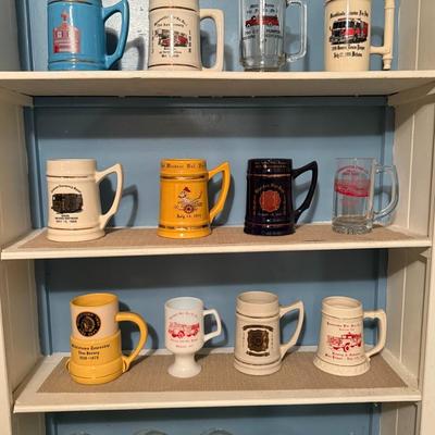 Firefighter Themed Stein Collection