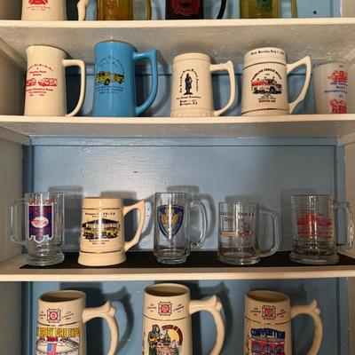 Firefighter Themed Stein Collection