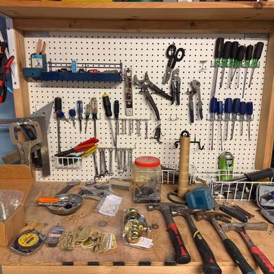 Tool Bench w/ All Items Shown